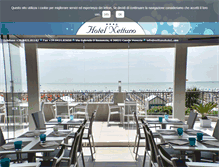 Tablet Screenshot of nettunohotel.com